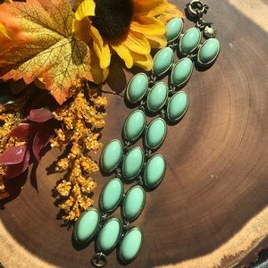 J Crew Tiled Statement Bracelet